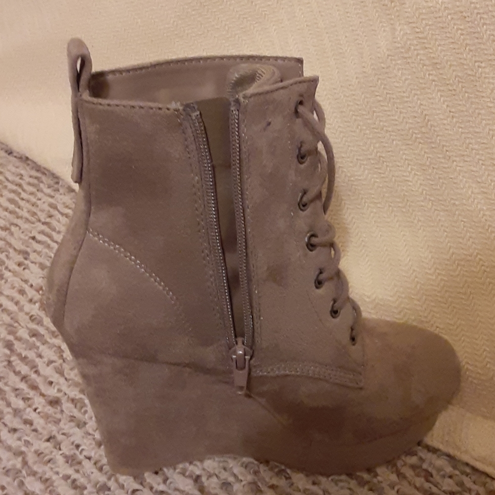 Tall wedge heels